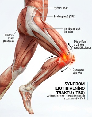 Syndrom iliotibiálního traktu-běžecké koleno
