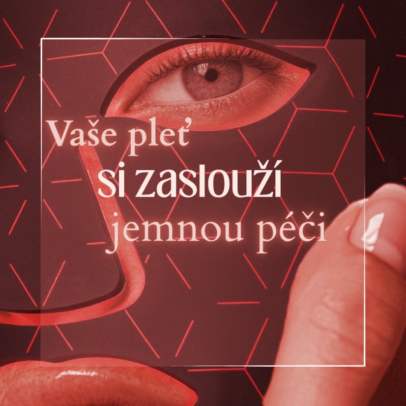 Maska s červeným světlem pro péči o pleť VitaMask 1.0 - Barva: bílá