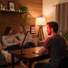 Přenosný panel VitaPort 1.0 pro terapii červeným světlem s držákem