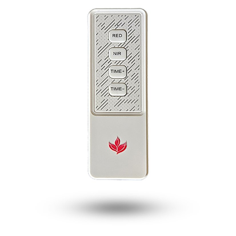 Bílé dálkové ovládání pro RLT panely RedVital