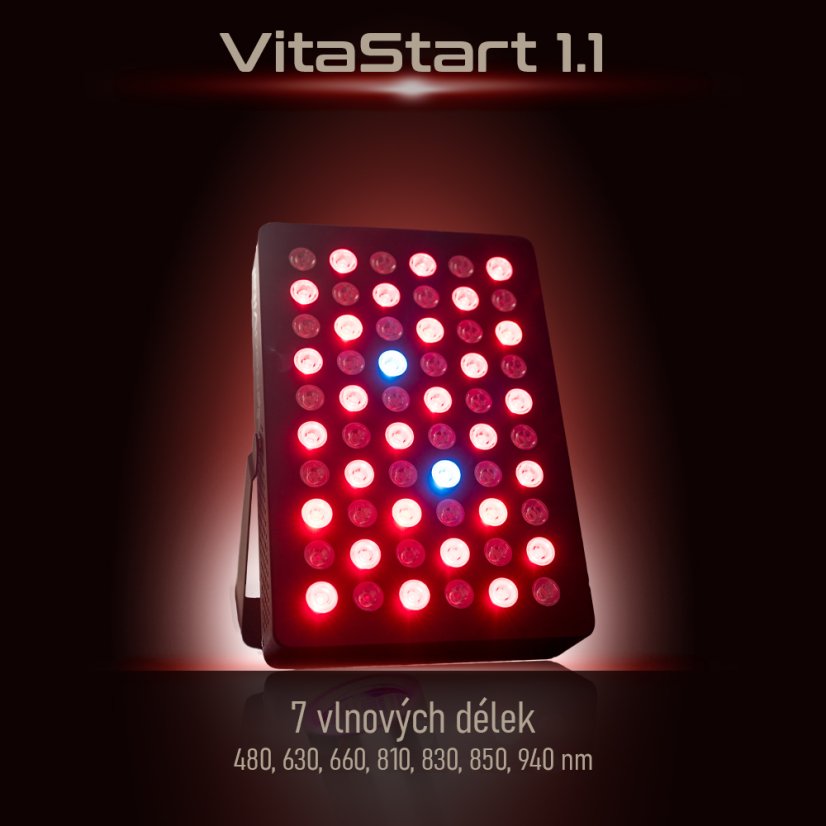 VitaStart 1.1 pro terapii červeným světlem