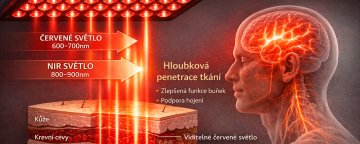 Jaká je hloubka průniku NIR?