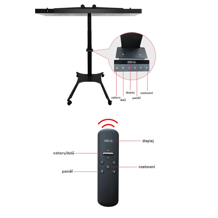 Elektrický stojan pro VitaMax a VitaPro