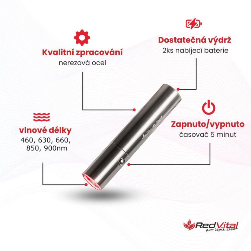 Možnost zapůjčení terapeutického pera VitaSpot před samotnou koupí