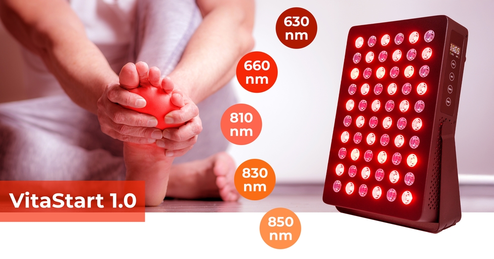 panel pro terapii červeným světlem