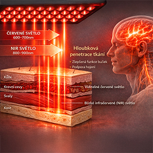 Jaká je hloubka průniku NIR?