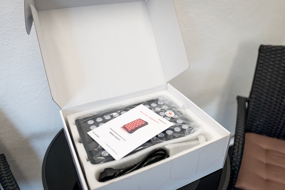 balení červeného světla